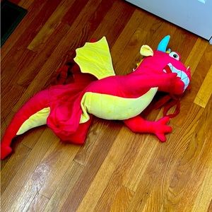 Red dragon Halloween costume 2T/3t